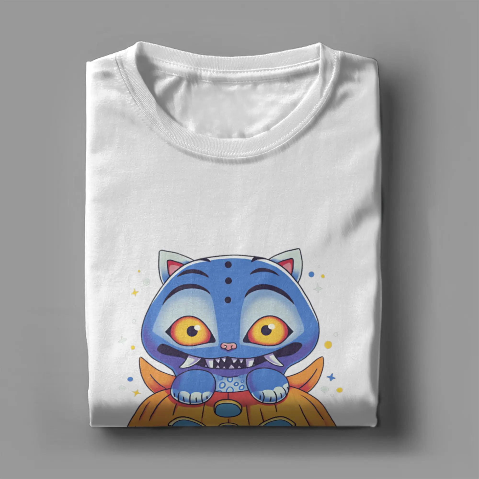 أزياء ديربي هالوين Kpop شيطان الصيادين تي شيرت الرجال Crewneck القطن الخالص تي شيرت قصير الأكمام تي شيرت الملابس الكلاسيكية