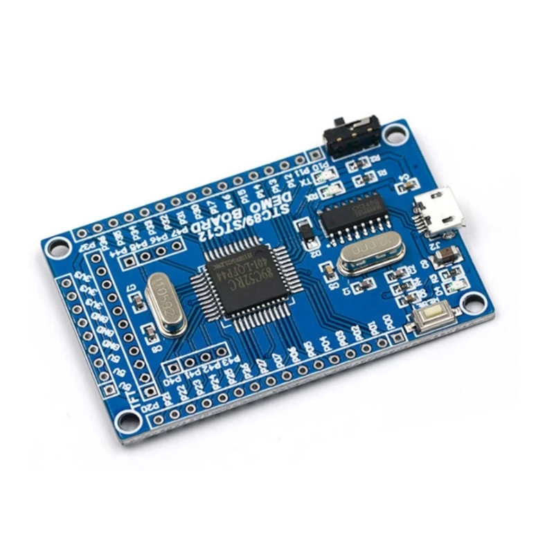 STC89C52 STC51 STC89 لوحة تعليمية للتطوير الأساسي 1.44 LCD لوحة تعليمية