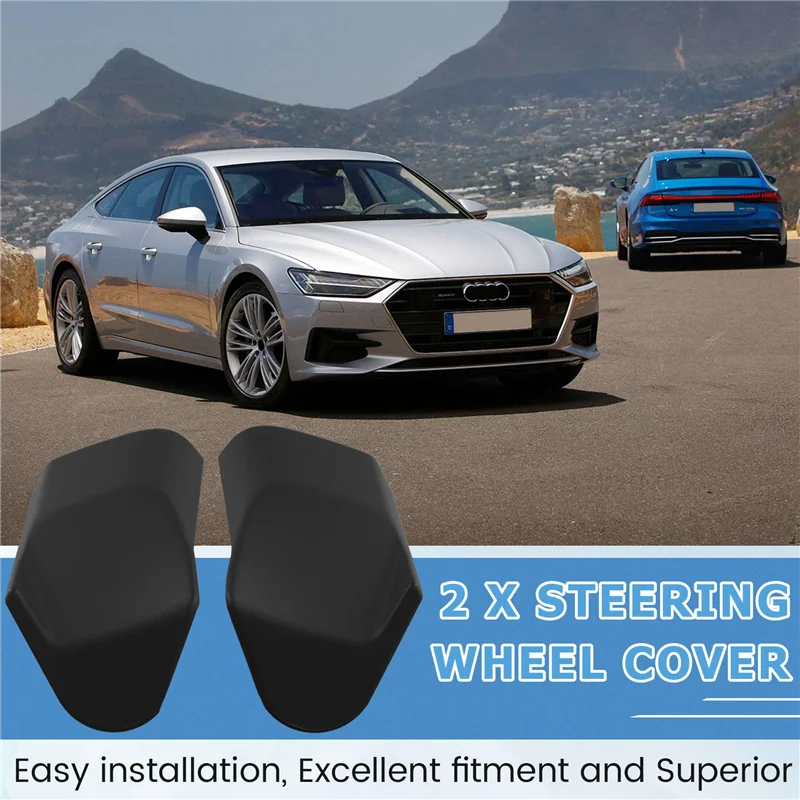 

Car Dashboard Trim Blanking Cap Steering Wheel Cover For A7 2012-2018 4G8858341 4G8858342