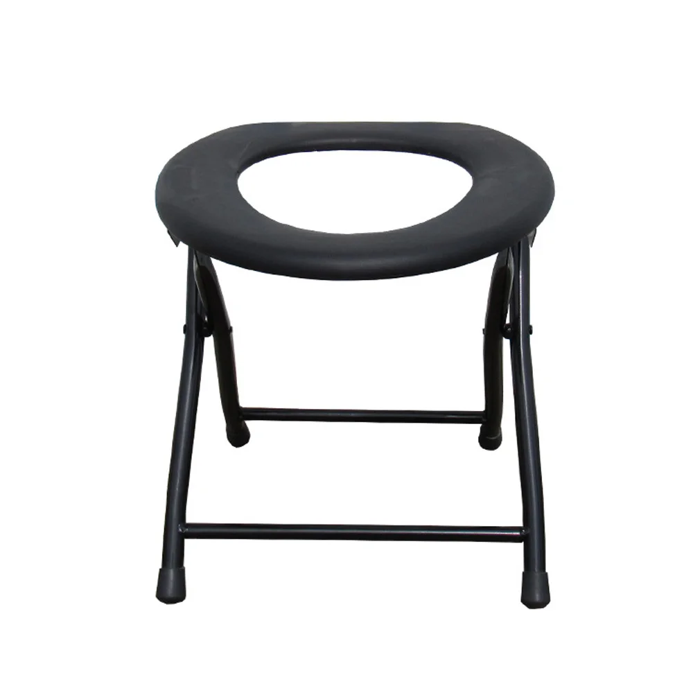 Folding Toilet Seat Portable Outdoor Toilet Suitable for Adults Anti-slip and Heavy-duty for Travel and Camping