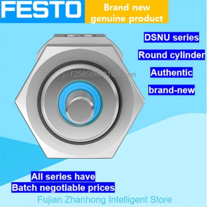 FESTO Genuine Original 1908283 DSNU-20-20-P-A Cyclinder, Available in All Series, Price Negotiable, Authentic and Trustworthy