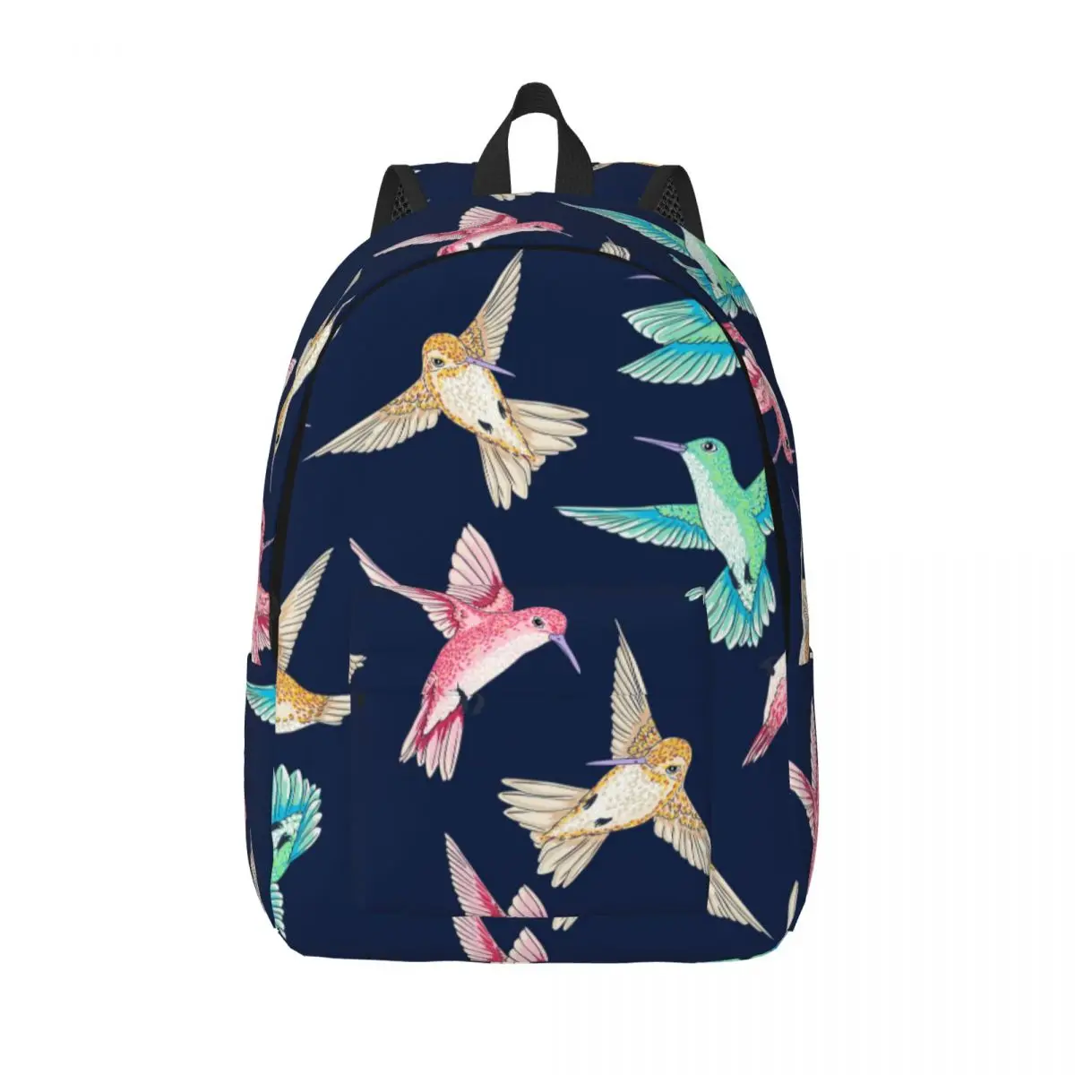 

Men Women Backpack Large Capacity School Backpack for Student Flying Birds Of Paradise Conversational School Bag