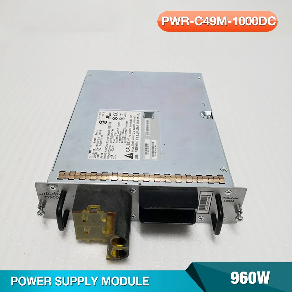 Fuente de alimentación de 341 W, probada completamente para fuente de alimentación de 0294-960, W, PWR-C49M-1000DC