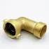 

Hose adapter garden hose elbow connector 90 degree brass hose joint elbow suitable for motorhome water pipe hose joint