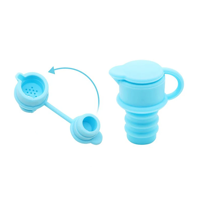 1pc Silicone Wine Stopper Wine Preservation Sealing Stopper Wine Bottle Stopper Anti-leakage Bottle Stopper Champagne Stopper