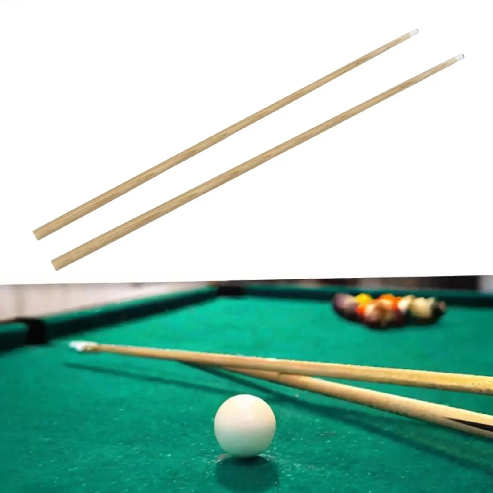 

Kids Pool Cue Durability Lightweight Wooden Professional Billiard Pool Stick
