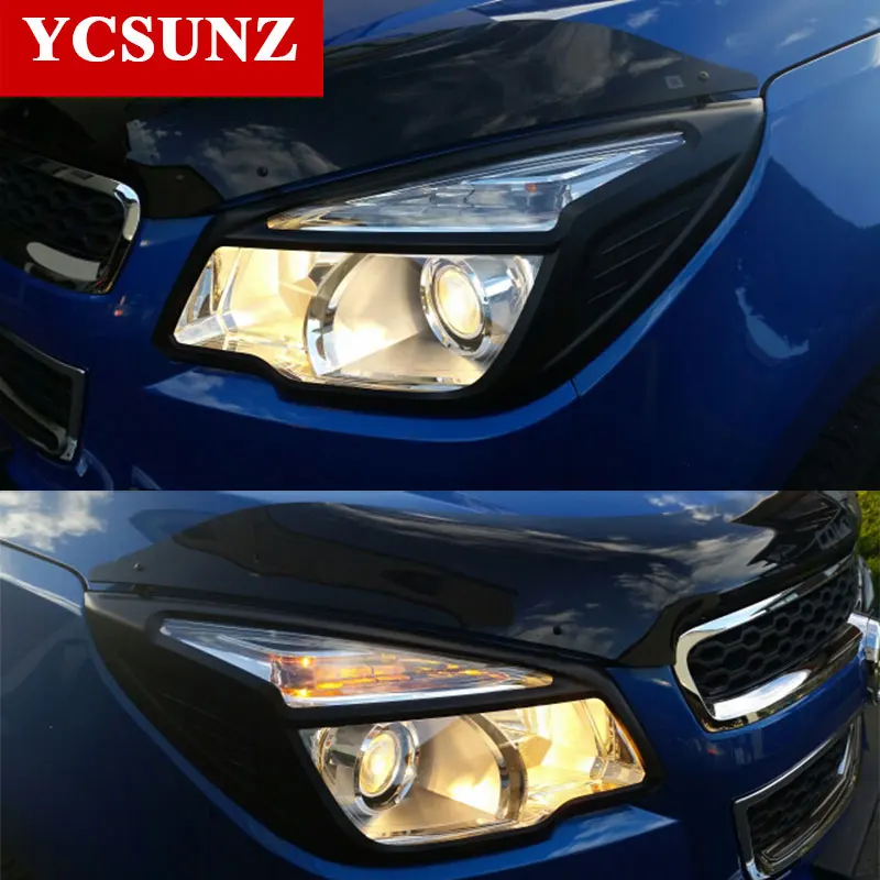 Chrome Headlights Cover For Holden Chevrolet Chevy Colorado 2012 2013 2014 2015 2016 Car Accessories