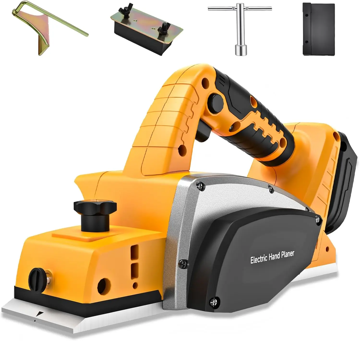 3-1/4-Inch Electric Hand Planer Electric Planer High Power Electric Router trimmer for Wood, Woodworking, Carpenter and Home DIY