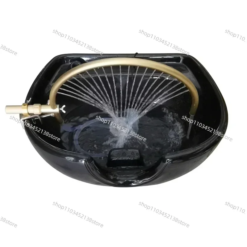 Salon Shampoo Chair Chinese Medicine Water Circulation Shampoo Flushing Bed Special Mobile Water Circulation Head Massager Spa
