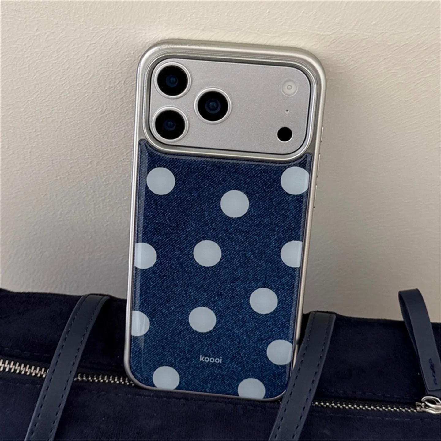 

Personalized Denim Polka Dot Anti-Fall Protection Case for iPhone 7 pro 6 pro Max ible with 7 New Model 5 4 ...