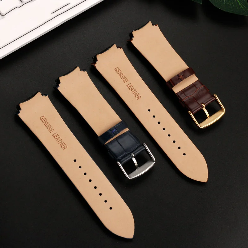 Genuine Lea/ther Watchband 22mm watch bracelet  For Gu-ess W0247G3 W0040G7/0040G3 watches band brand Fashion Strap