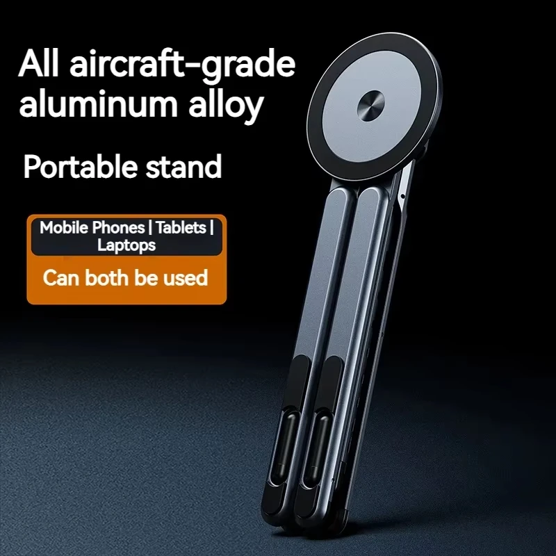 Portable Multifunctional Magnetic Phone Holder Tripod