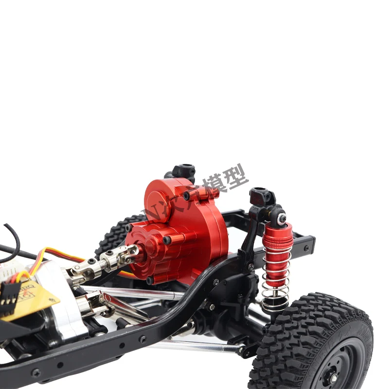 MN128 MN86S Upgrade and refit all-metal wave box RC model four-wheel drive parts wave box.