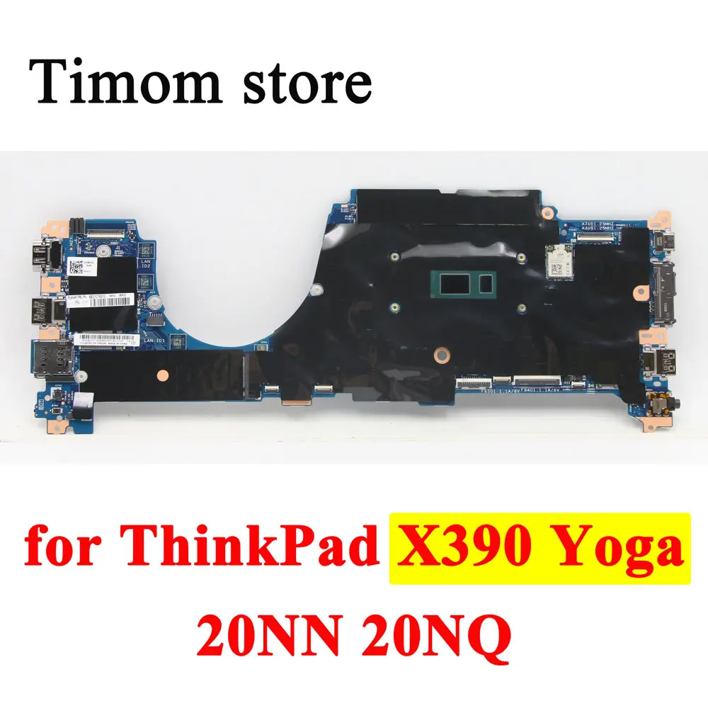 

i7-8665U i7-8565U i5-8365U i5-8265U 8G 16G для ThinkPad X390 Yoga 20NN 20NQ оригинальная материнская плата для ноутбука 18729-1