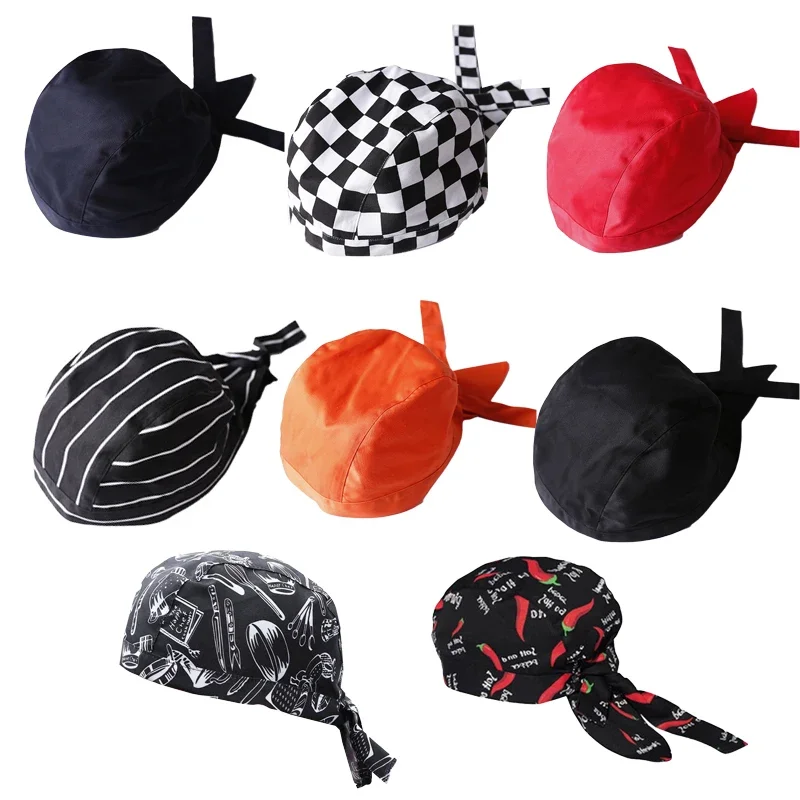 Chapeau de chef unisexe, chapeau de Pirate, Service de restauration, chapeaux de serveur, hôtel, Restaurant, cantine, boulangerie, cuisine, travail, casquette de cuisine