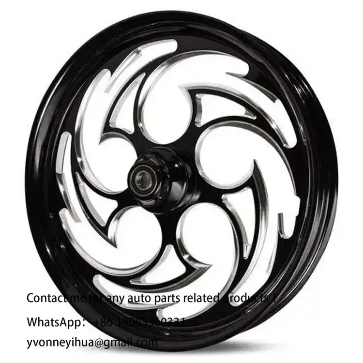 Hot Sale Aluminum Alloy 17 Inch Forged Chrome Motorcycle Wheel for Harley