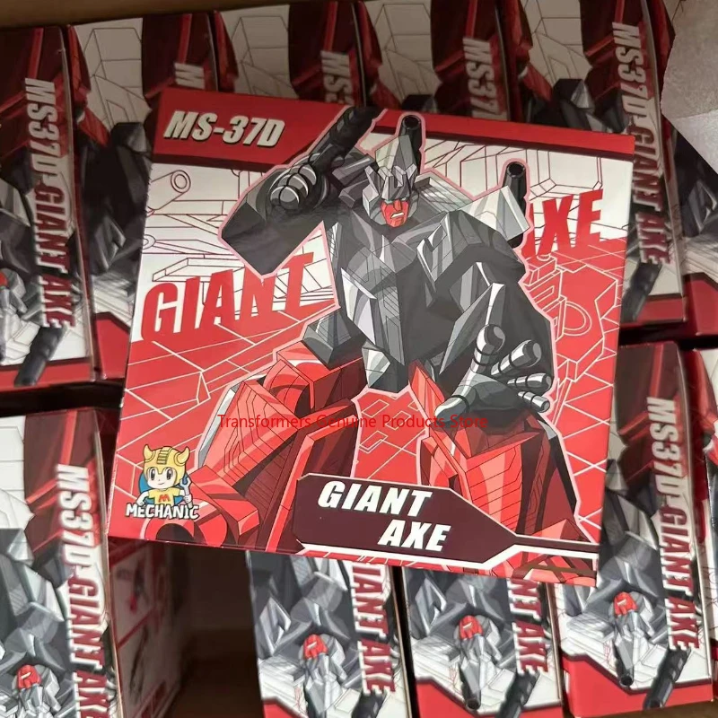

Совершенно новый в наличии Трансформер MS-37D Гигантский топор Истребитель Броня Модель автомобиля Рекламная игрушка Детские подарки Настольные украшения