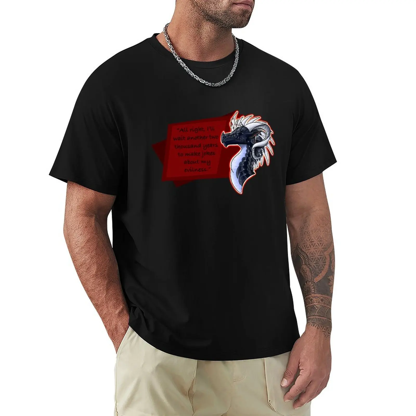 Darkstalker Quote [UPDATED] T-Shirt man t shirt graphic T-Shirt