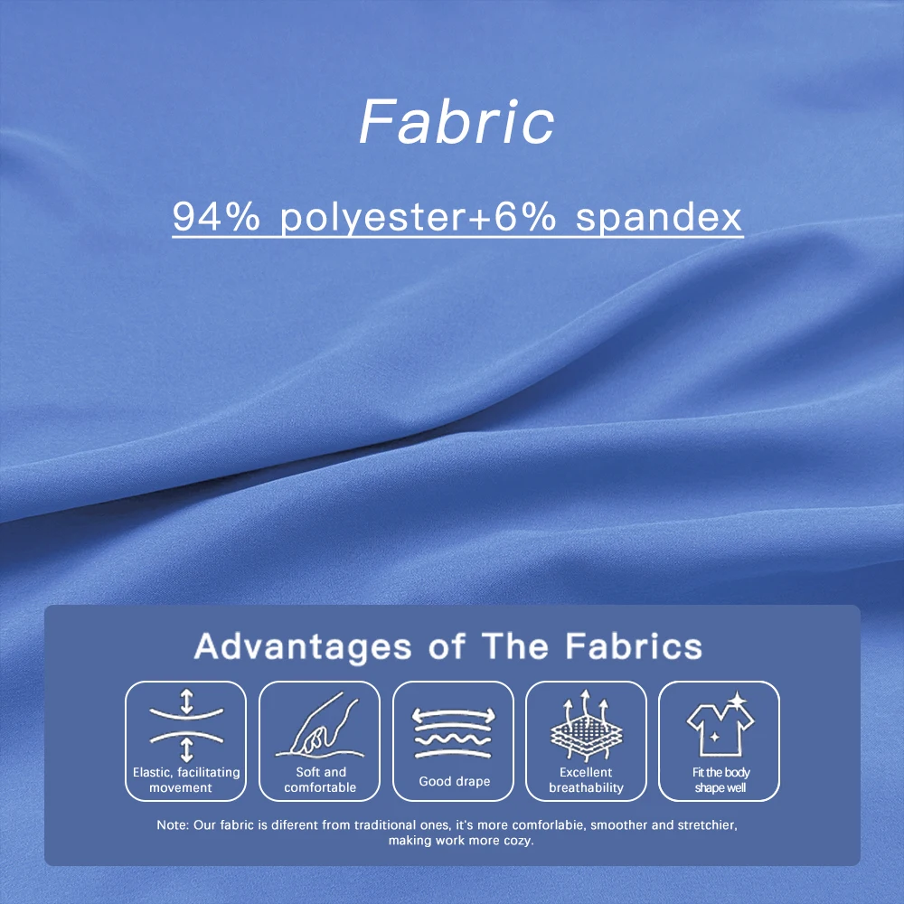 Wholesale Price Hospital Workwear Multicolour Doctor Nurse Scrubs Set Medical Uniforms Women Men Jogger Set Surgical Accessories