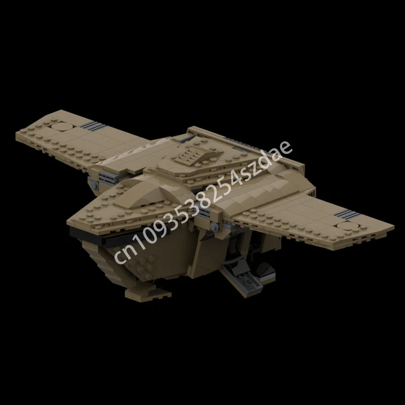 

542 шт. MOC Scion Shuttle Star Battle, строительные блоки, игрушка для подростков, модель для развития терпения и концентрации, креативная модель