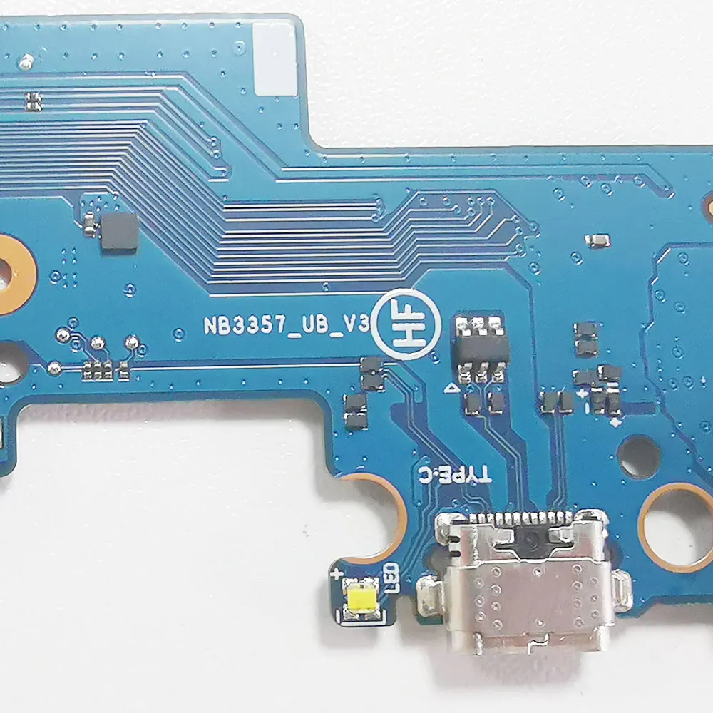 Per ASUS Chromebook CM3 CM3000DVA CM3000 Laptop Power Type-c Jack Port USB-C caricabatterie cuffie Audio Power Button Board NB3357