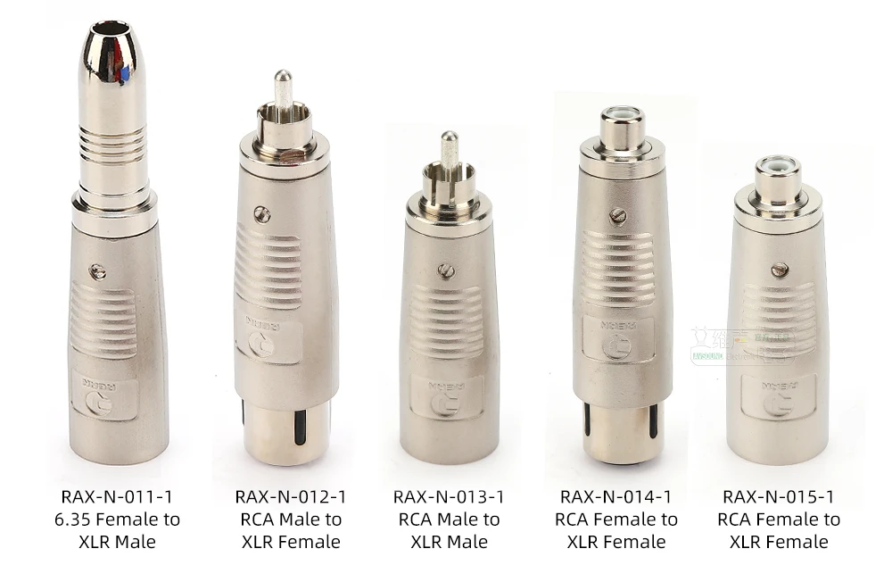 3-poliger XLR-Stecker auf Cinch-Buchse 6,35 3,5 Audio-Konvertierungsstecker Doppelwege-Docking-Stecker XLR auf XLR-Stecker-Buchse Video-Adapter – Detail 22