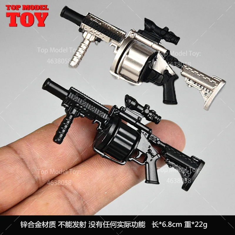 1/12 kleine Mini-Granatwerfer 6,8 cm Waffen modell Zubehör Zink legierung passen 6 ''männliche weibliche Soldat Action figur Puppen Spielzeug