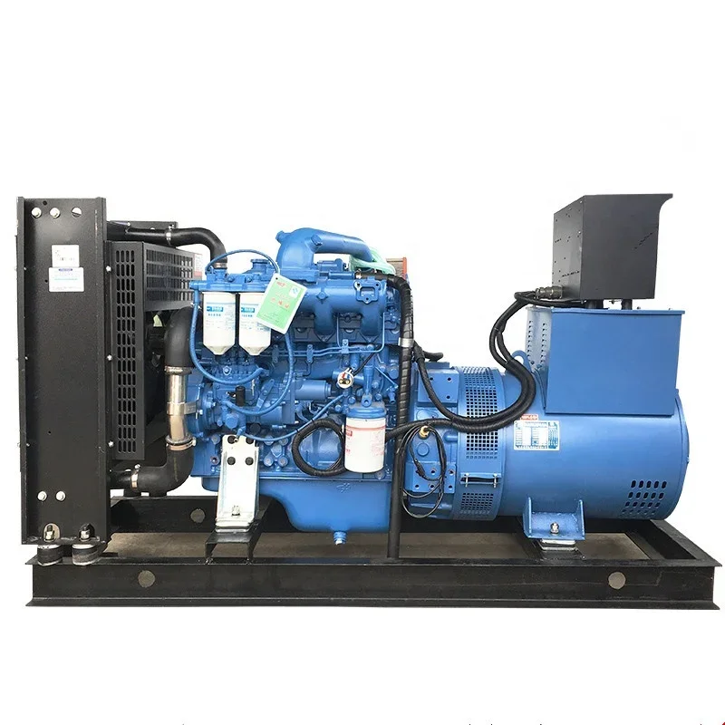 50 هرتز/60 هرتز ثلاث مراحل 80/100/120/150/160/180/200kw kva مولد صامت مع محرك عالي الجودة