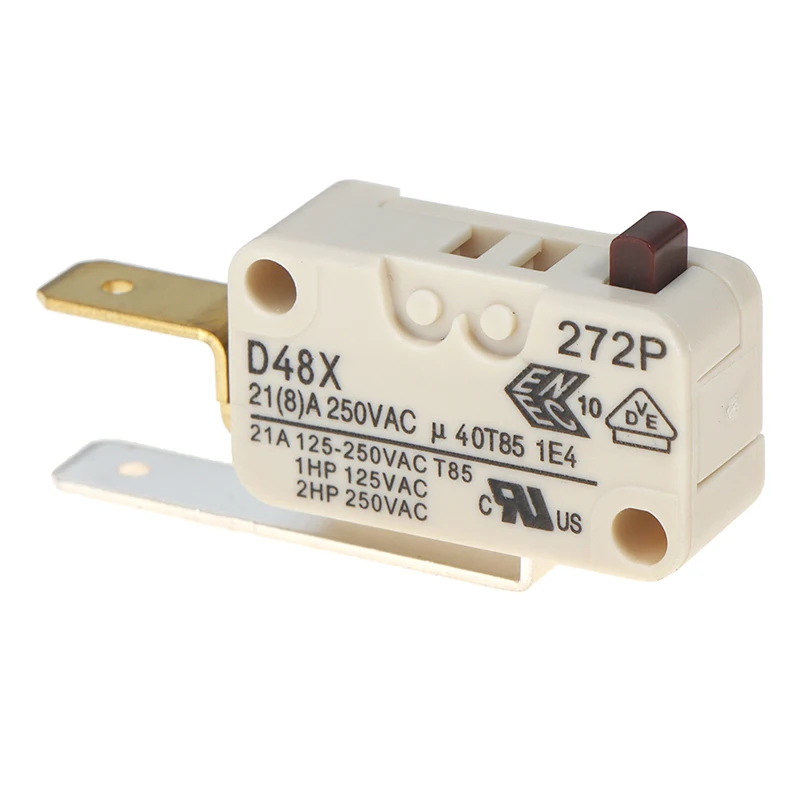 Large Micro Switch D48X High Current 21A 250VAC Water Heater Limit Switch