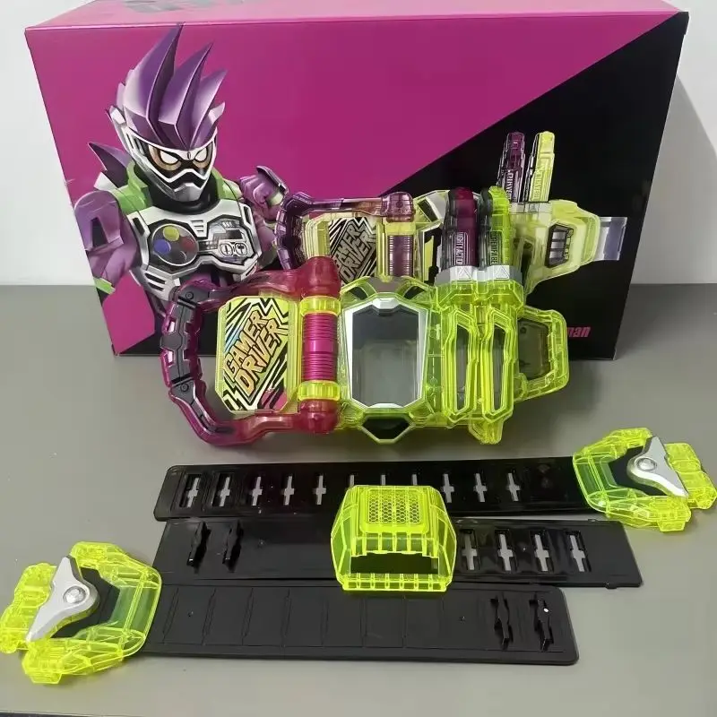 In Stock Kamen Rider Ex‑Aid Gamer Driver Clear Version With Mighty Action X Gashat Japanese Sound Effect Compatible Linkable