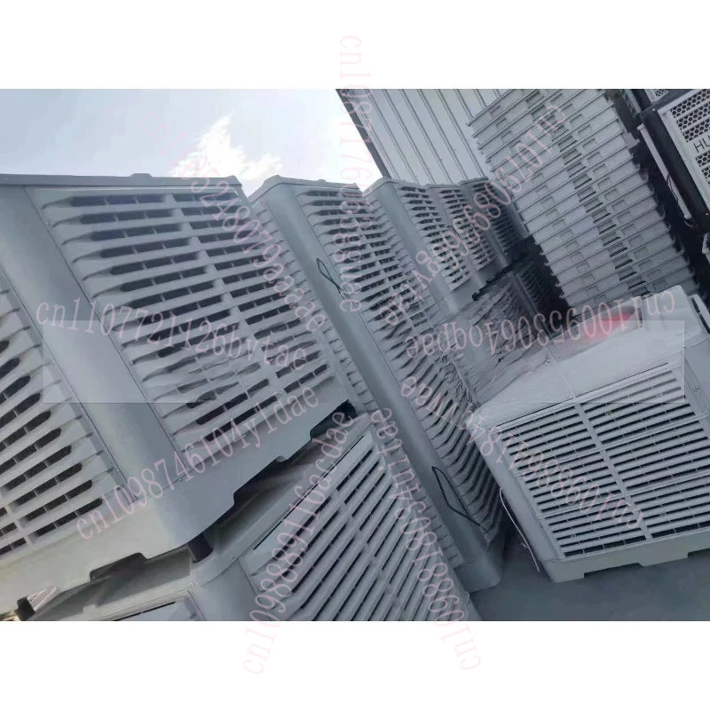 Vendita diretta in fabbrica Condizionatori d'aria industriali silenziosi montati a parete o sul tetto Raffreddatore d'aria evaporativo per acqua