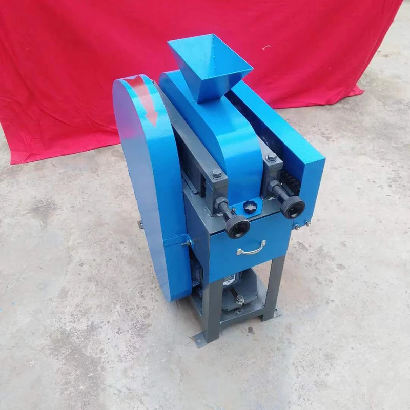 Laboratory Crusher Small Sealed Roller Crusher Ore Coal Testing Tooth Roller Extruder