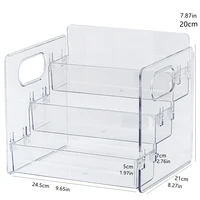 Organisateur de cosmétiques de bureau, panier de rangement incliné Transparent en acrylique pour maquillage, rouge à lèvres, parfum, masque Facial et autres, 1 pièce 6