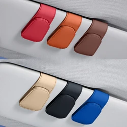 Car Glasses Clip Car Auto Sun Visor Glasses Universal Sunglasses Clip Holder Stand Fastener Pen Case Eyeglasses Car Accessories