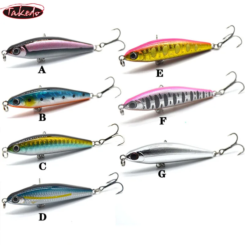 Señuelos Stickbait TAKEDO BP60 – Pencil Bait para lubina - imagen 5