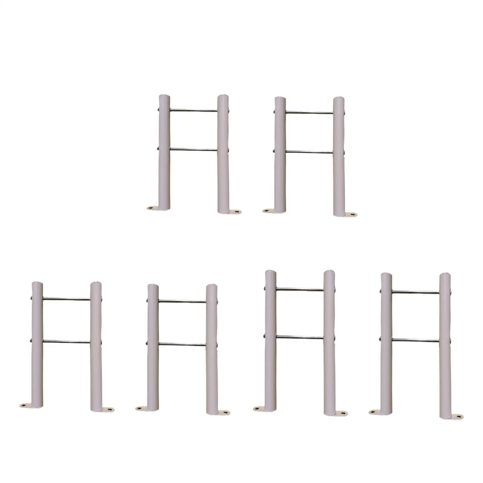 2 Pieces Floor Mount Radiator Legs Reliable Space Saving Stable Practical Multipurpose Portable Lightweight Aluminum Brackets