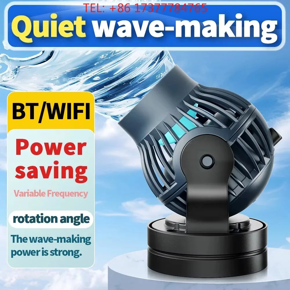 Jecod Jebao DWP Series Bluetooth Smart Vario DC Aquarium Wave Maker Pump App Control Fish Tank ligent Mute Wavemaking Pump
