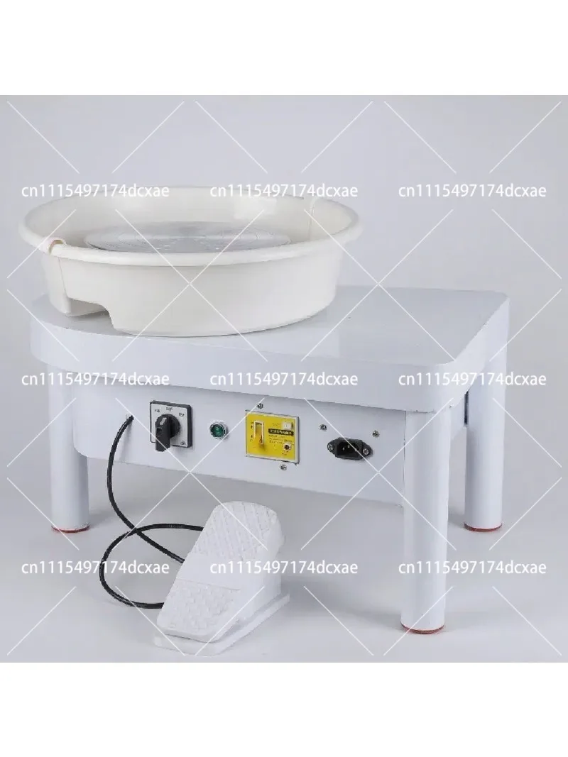 Electric Pottery Wheel Machine with Foot Pedal for DIY Ceramic Clay Art Craft