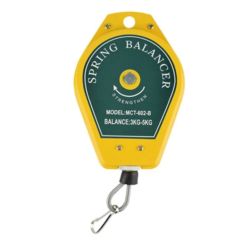 

Spring Balancers Heavy Tools and Equipment with Safety Locking Device for Indoor Outdoor Traveling Hiking Camping Supply