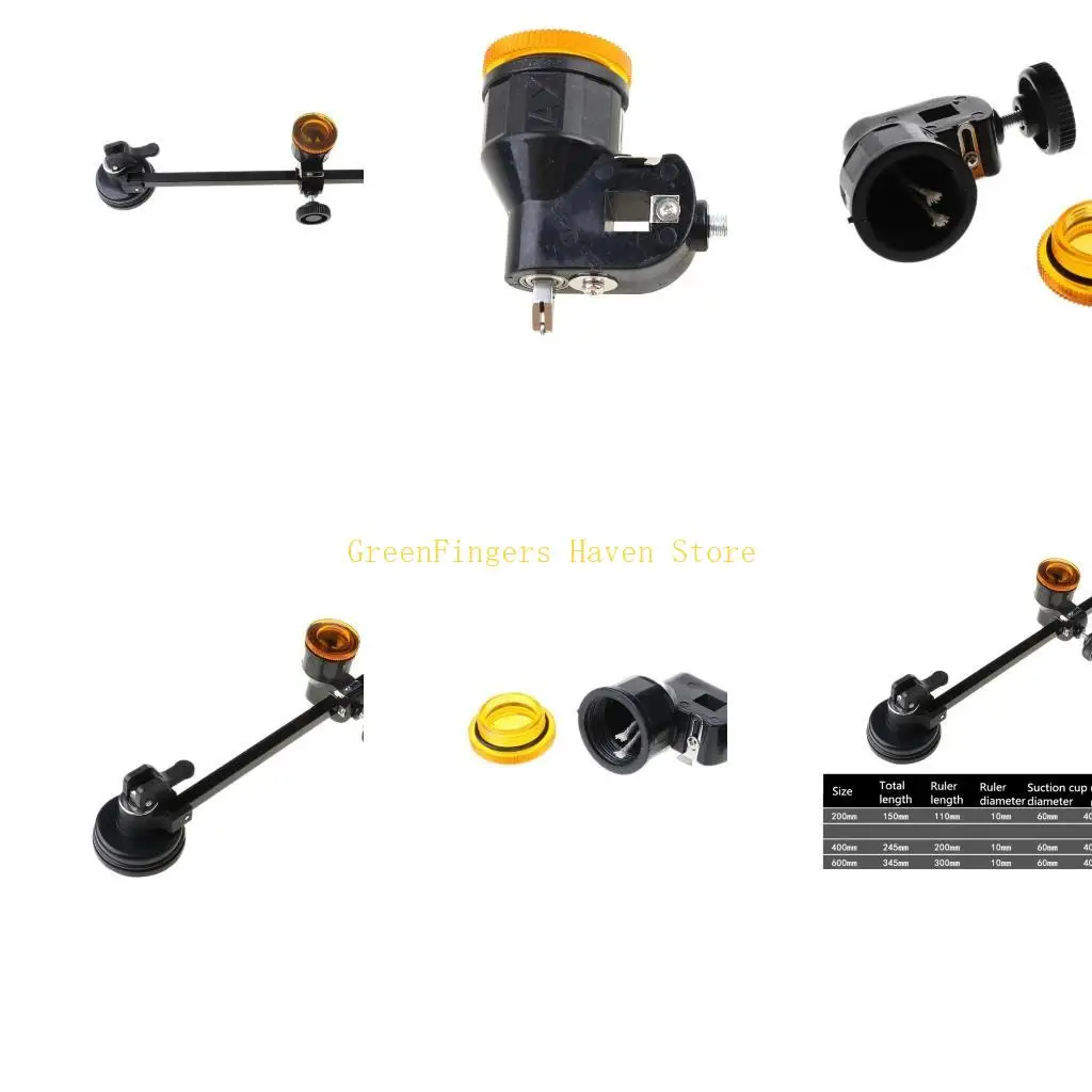 

F68D Высокий рецептный всасывающий стеклянный круговой резин