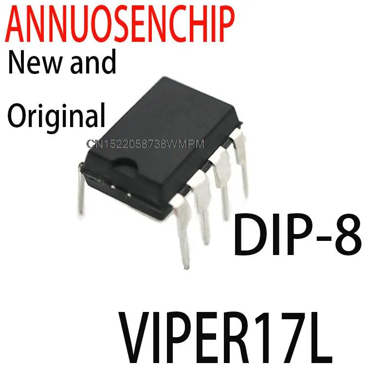 10PCS New and Original  DIP-8 VIPER17 DIP  VIPER17L