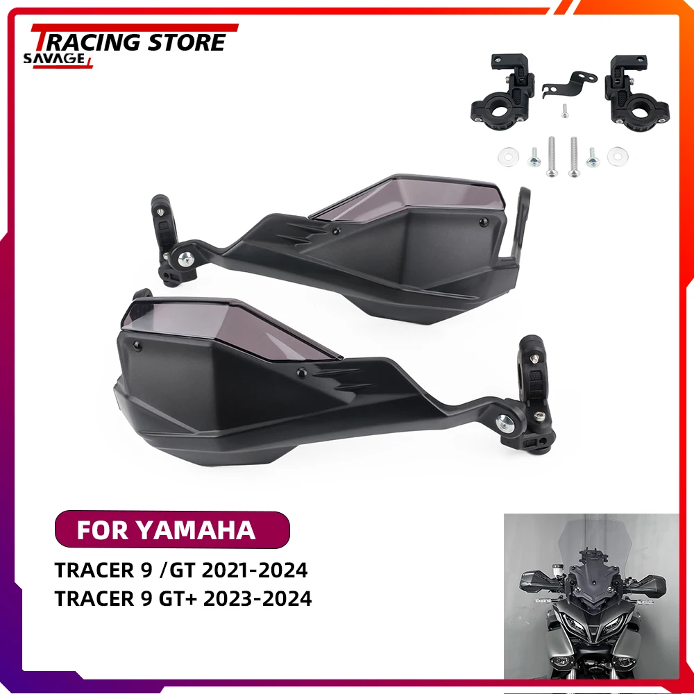 

For Yamaha Tracer 9 /GT 9 GT+ 9GT 9GT+ Motorycle Handlebar Handguard Motorcycle Heighten Hand Shield Guards Lever Protector 2024
