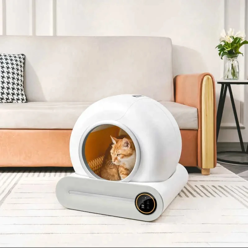 

Comfipaws Self Cleaning No Scooping, Automatic automatic Cat Box with Ionic Deodorizer and APP wifi