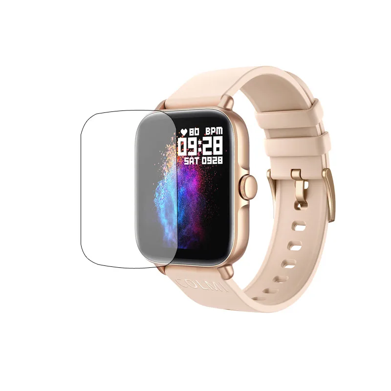 Película protectora de TPU suave para reloj inteligente Colmi P28 Plus/P8 Mix, accesorios de cubierta protectora de pantalla táctil de 1,69 pulgadas, 5 uds.