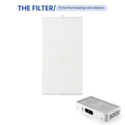 Nail Dust Collector Filter Dustproof Replace Nail Vacuum Clean Filter Paper Non Woven Fabric Cotton Dust Accessory