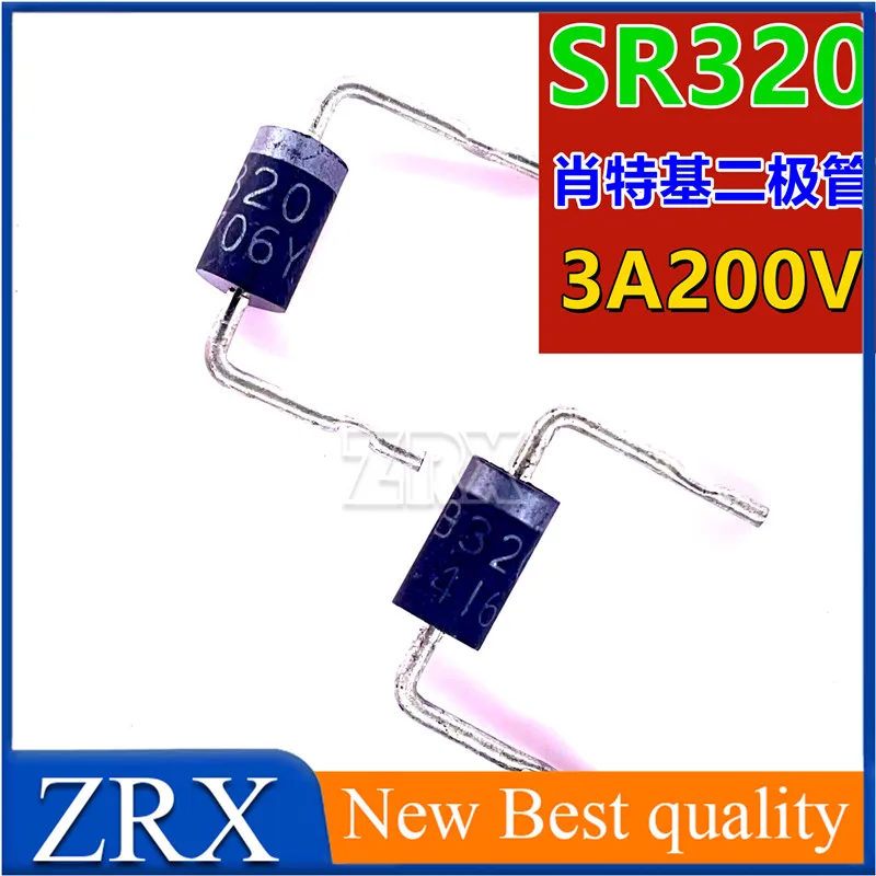 10Pcs/Lot New Original Schottky Diode SR320 SR3200 SB3200 3 A 200 V Integrated circuit Triode In Stock