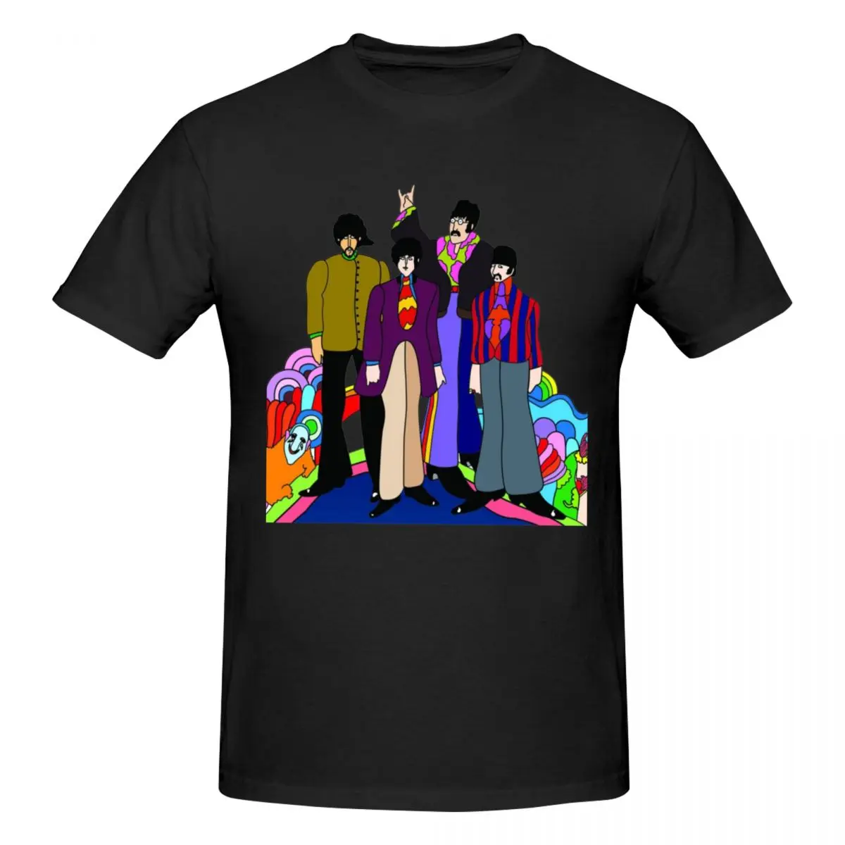 The Beatles Yellow Submarine 2026 T Shirts Graphic Y2K Gifts Cotton Tshirts For Men Women Clothing