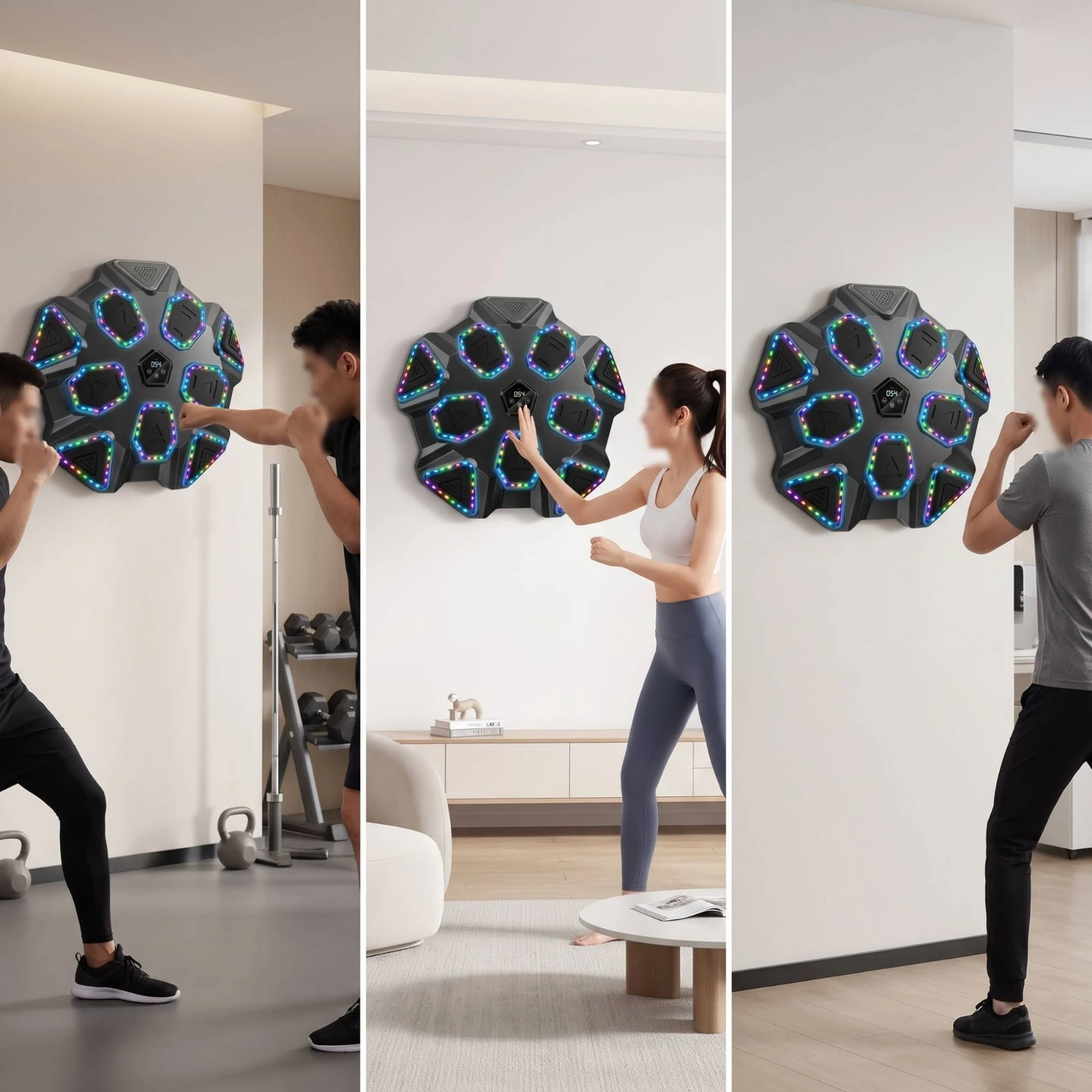 Electronic Boxing Target Bluet - Led Gloves Music recension och pris