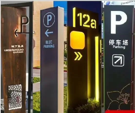 Station Display Pylon Signage Outdoor Advertising Board Led  Price Sign