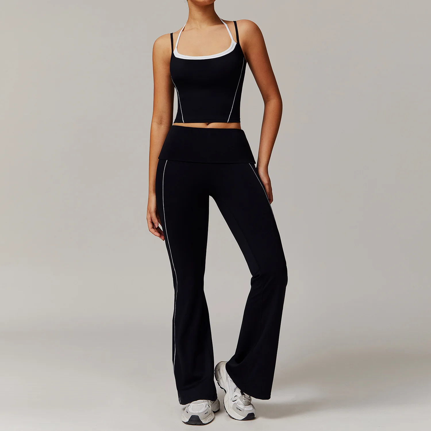 Women's Tracksuit 2PCS Fitness Suit Yoga Sets Sportswear Workout Shorts Sports Bra High Waist Leggings Gym Clothing Sports Suits